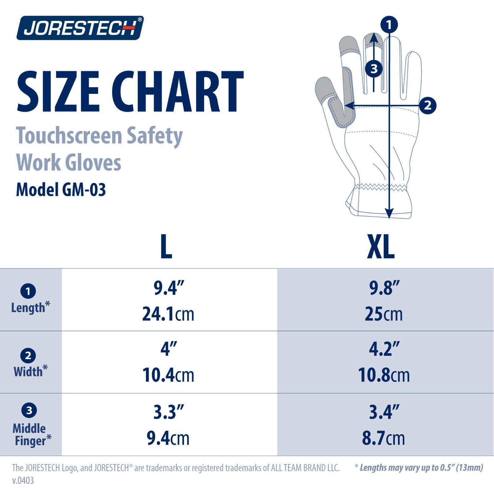 Jorestech All Purpose Mechanics Gloves- Great High Dexterity Gloves