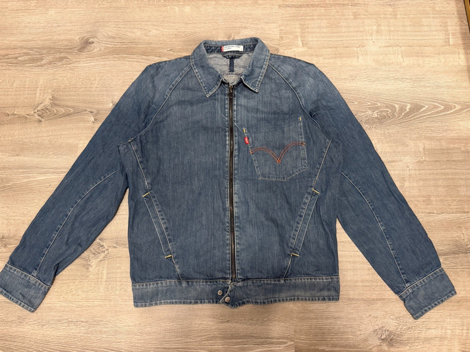 Vintage Levi’s Engineered Jeans Denim Jacket Men Size XL