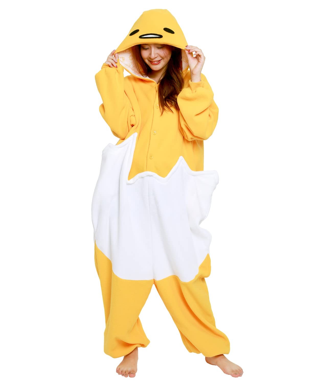 character fleece kigurumi free size Sanrio Gudetama