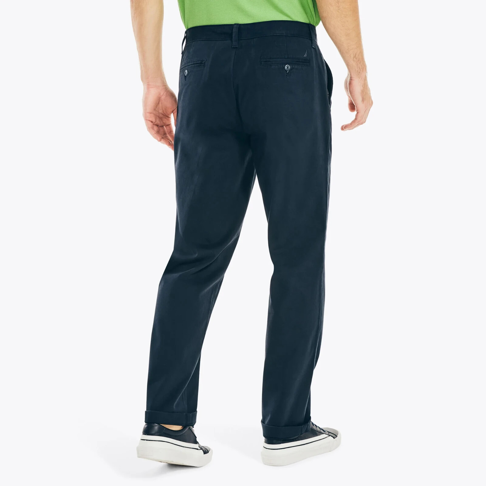 NWT Nautica Men’s Classic Fit Straight Stretch Cotton Chino Clipper Deck Pants