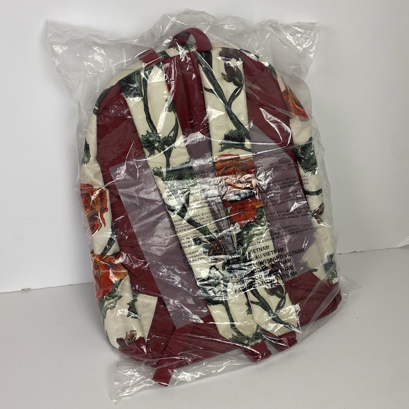 Columbia Floral Backpack 22L 17.5”x12”x7.9” Made In Vietnam Rare NWT