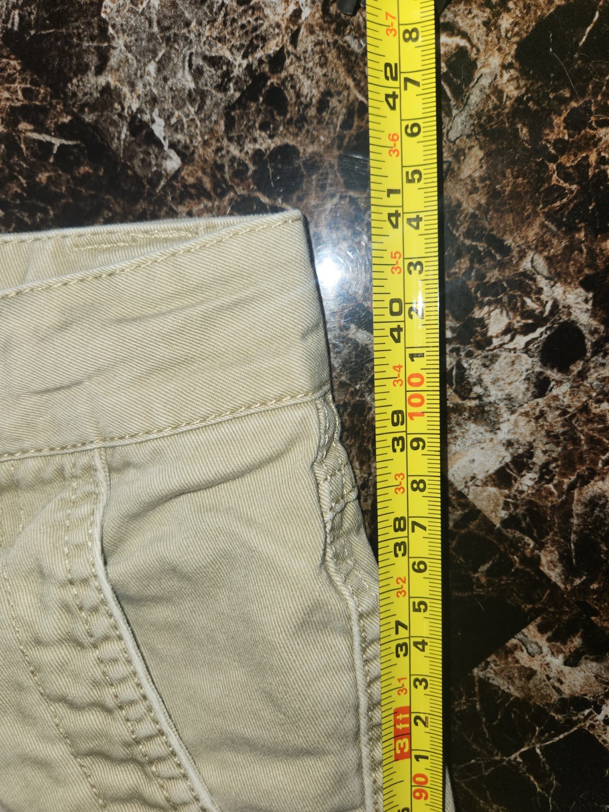Matchstick Men’s Khaki Cargo Pants 33×30 Lota Of Pockets