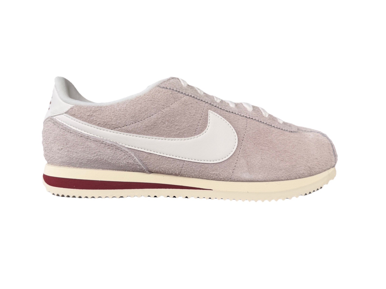 Nike Cortez SE Suede Sneaker Men’s 11 Grey/Red/Coconut Milk/Sail – HF3142-001