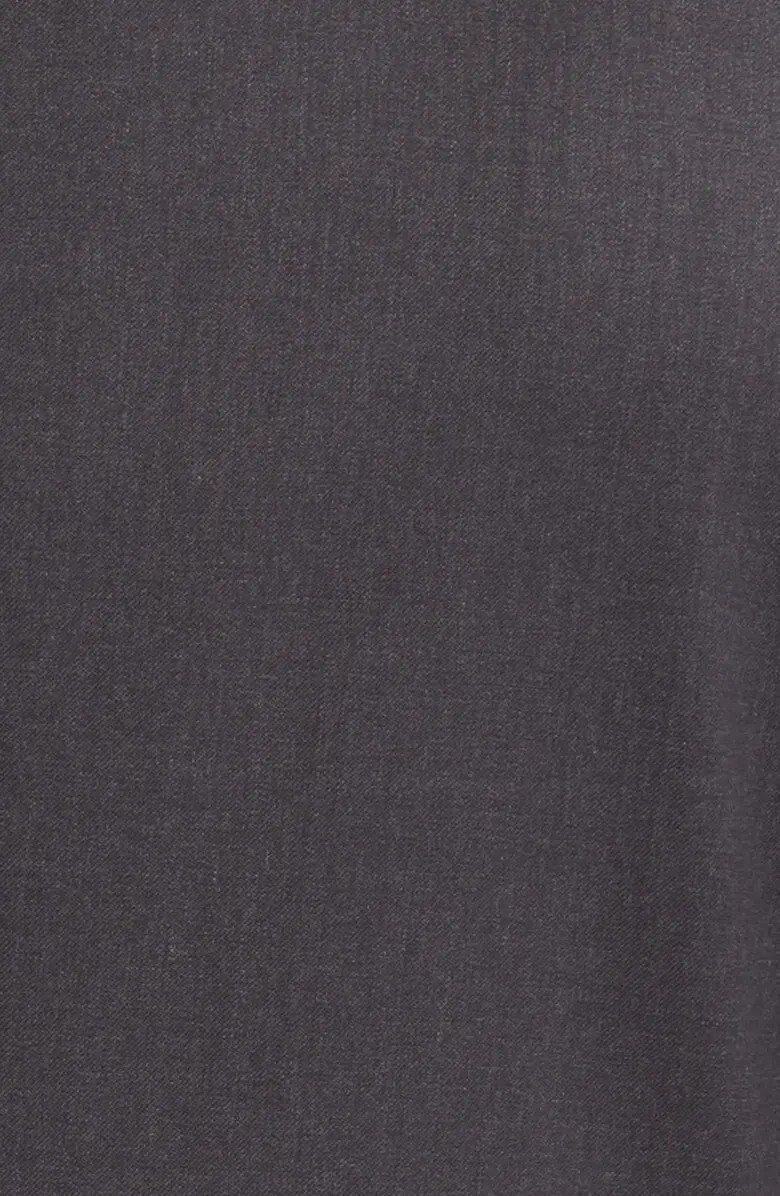 HUGO BOSS Huge 100% Virgin Wool Suit, Solid Dark Grey, Size 42 R NWOT