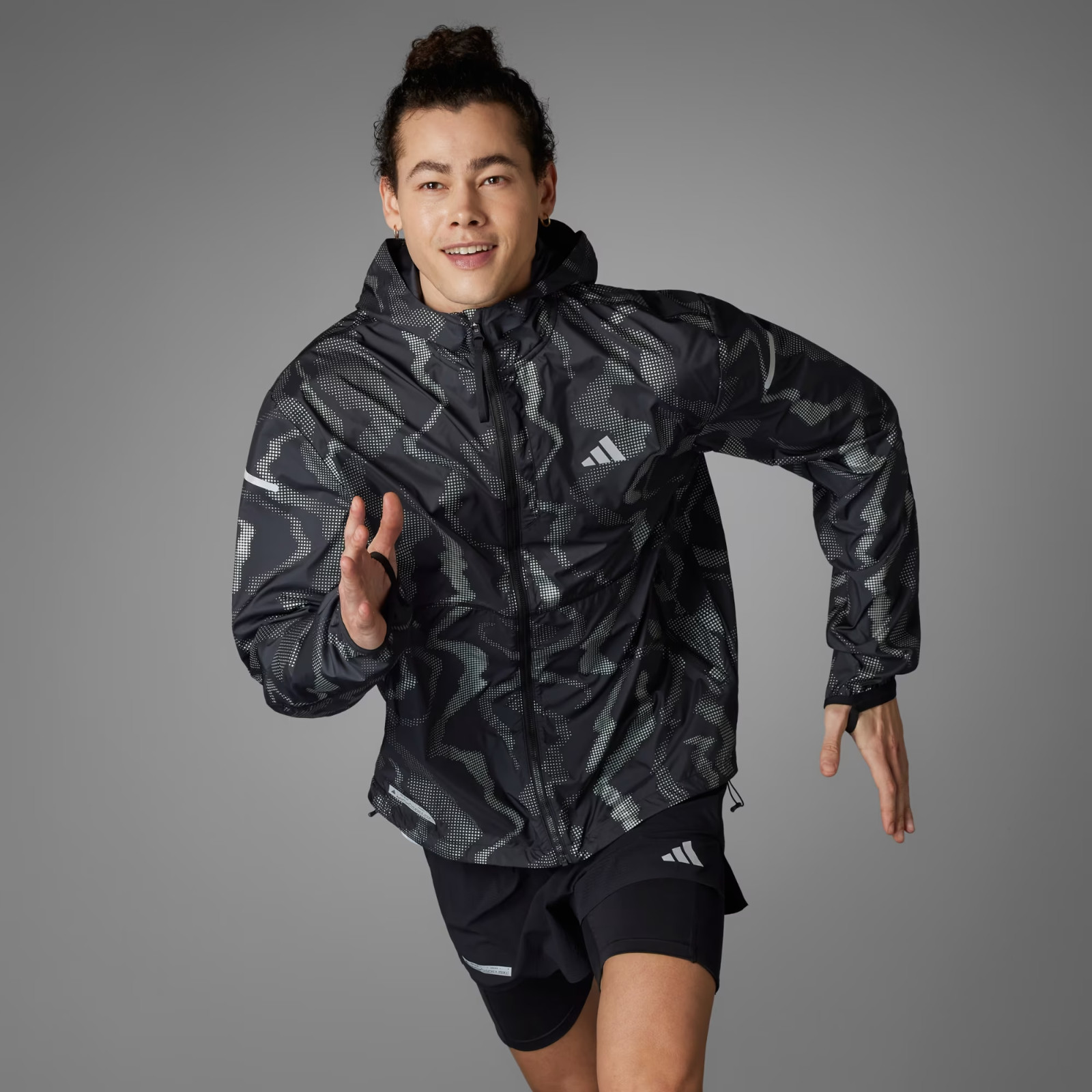 Adidas Ultimate Wind.RDY “Black” Running Carrera Jacket IT3498 Men’s Size Medium