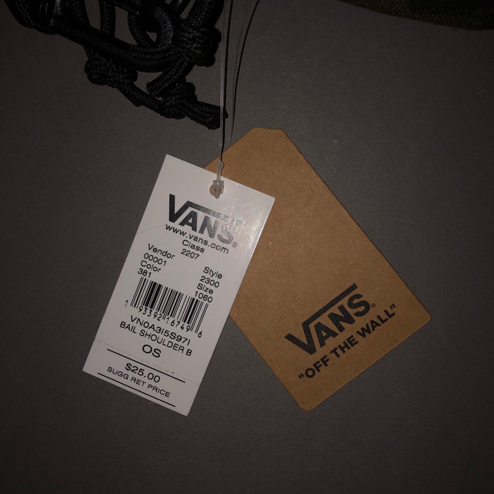 VANS BAIL SHOULDER BAG Camouflage New With Tags – Skateboard Skate Cross Body
