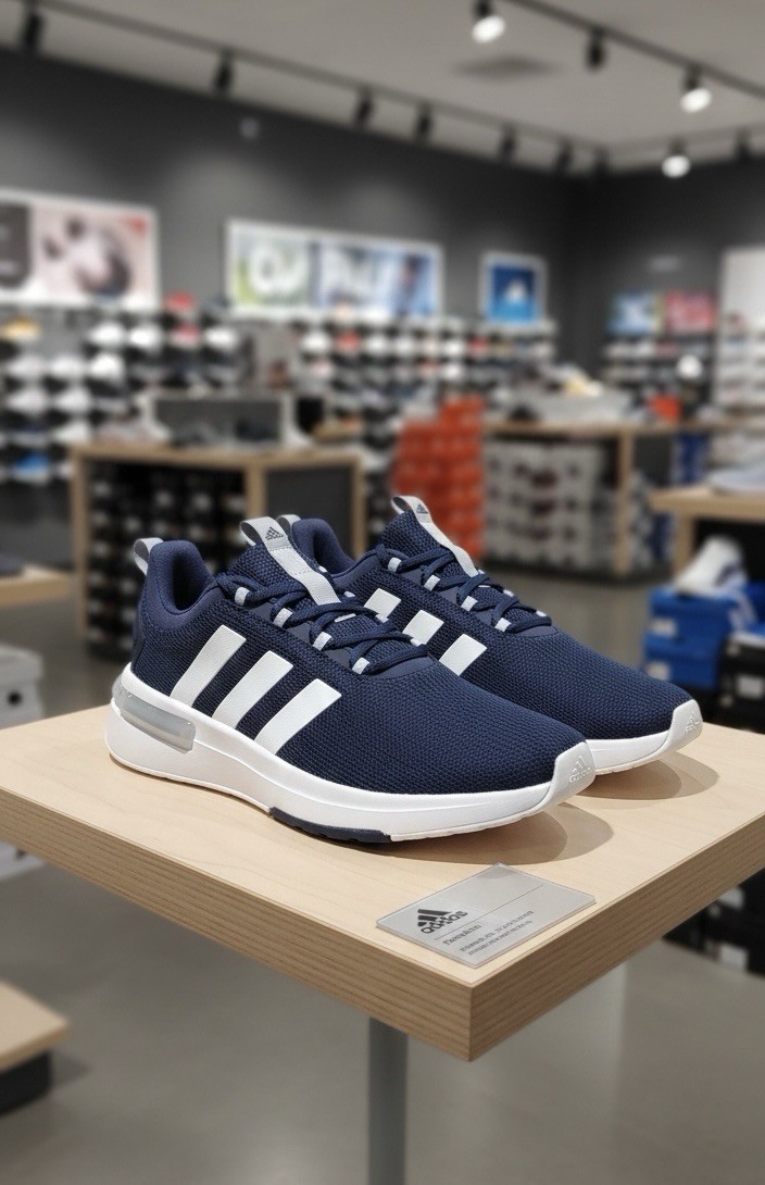 Adidas Racer TR23 Dark Blue White Men’s Running Walking Shoes IG7325