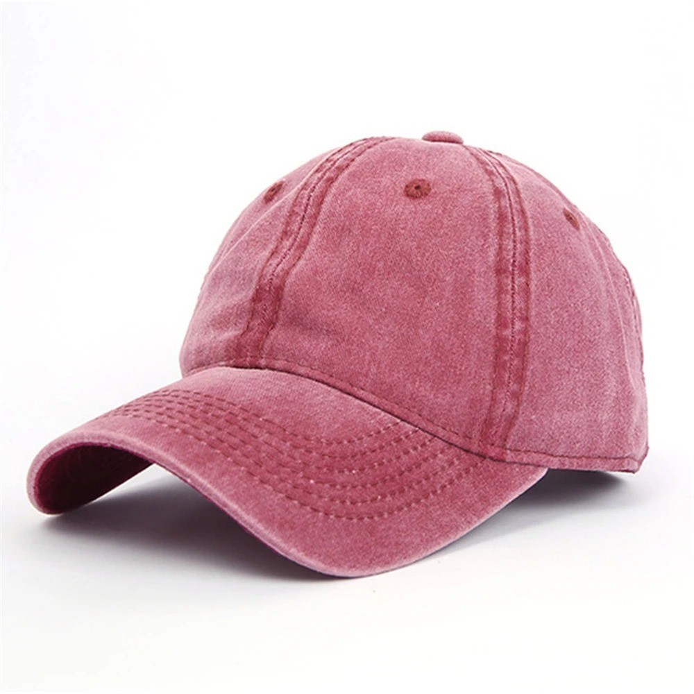 Unisex Vintage Baseball Cap – Adjustable Cotton Dad Hat for Men & Women