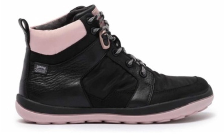 Camper Peu Pista Lace Mid Sneaker – Black/Purple, EU 36 / US 6