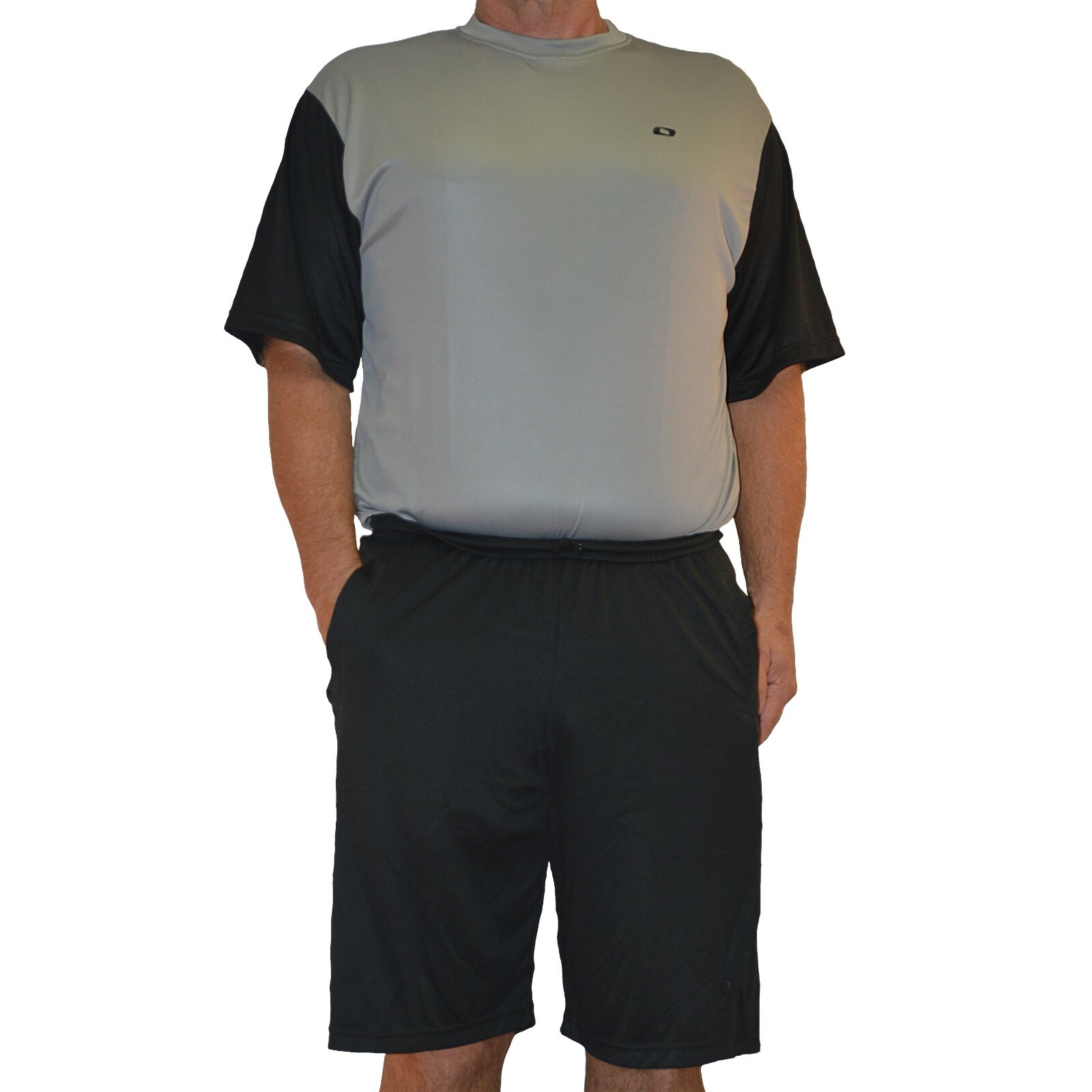 Big and Tall Birdseye Mesh Dri-Wize Performance Activewear Shorts