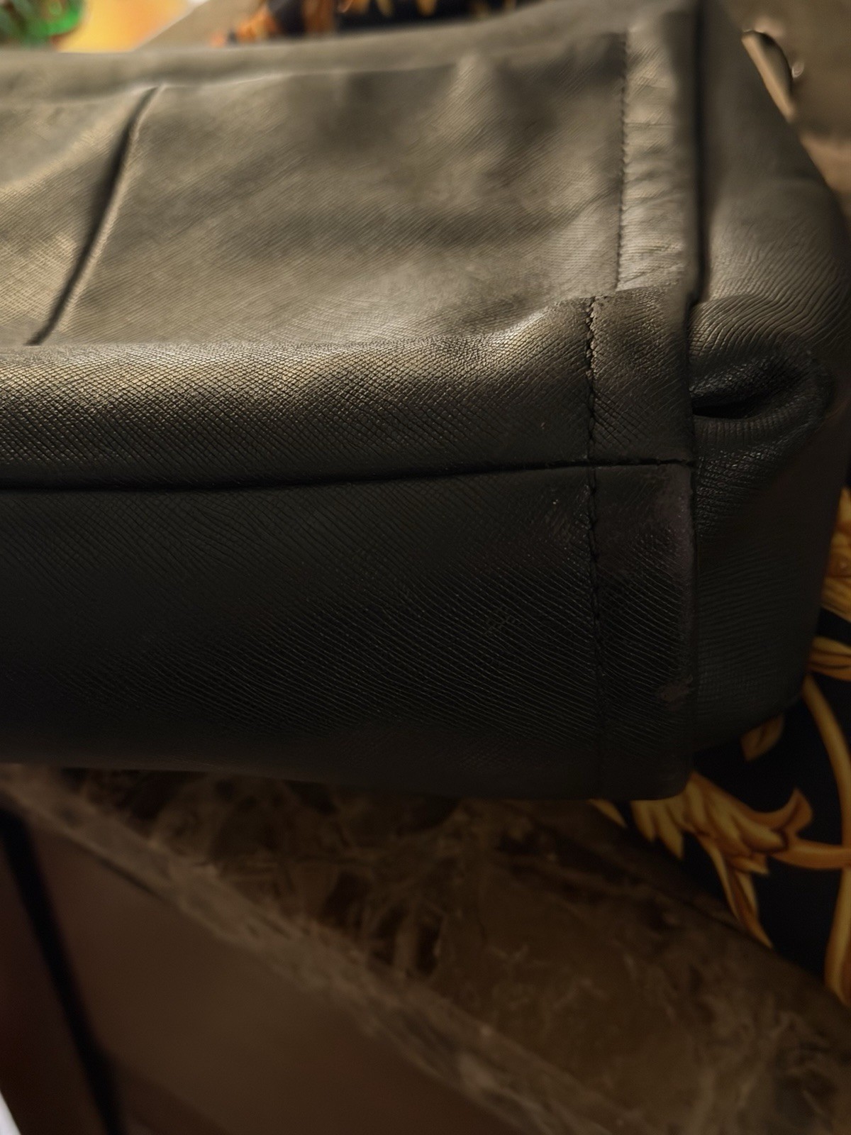 Coach Black Satchel Top Handle Turn Lock Zip Crossbody Strap