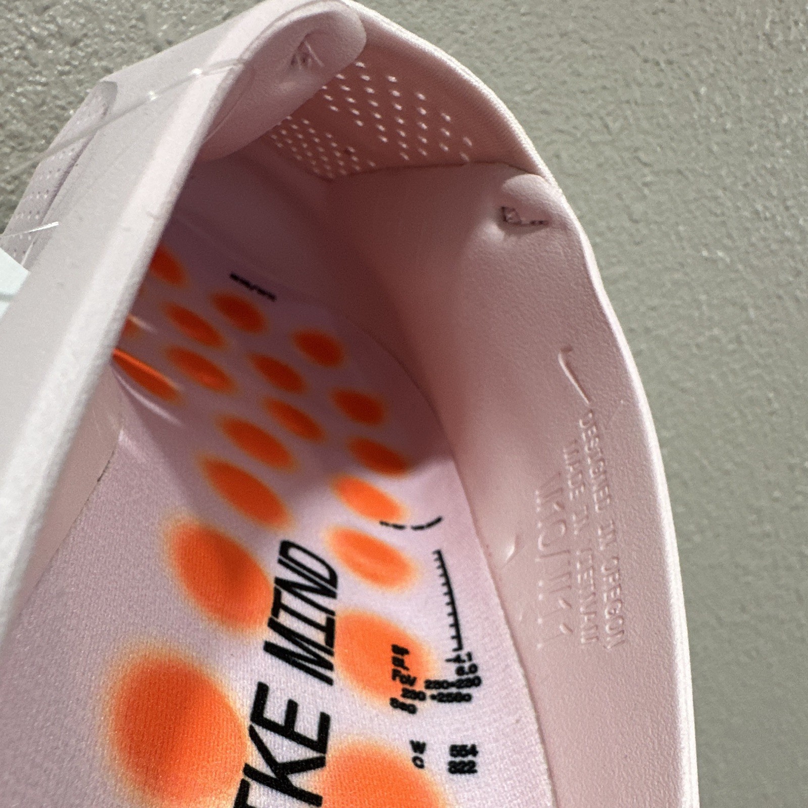Nike Mind 001 Slide Sandals Pearl Pink Comfort Slip-On US 11 HQ4309-610