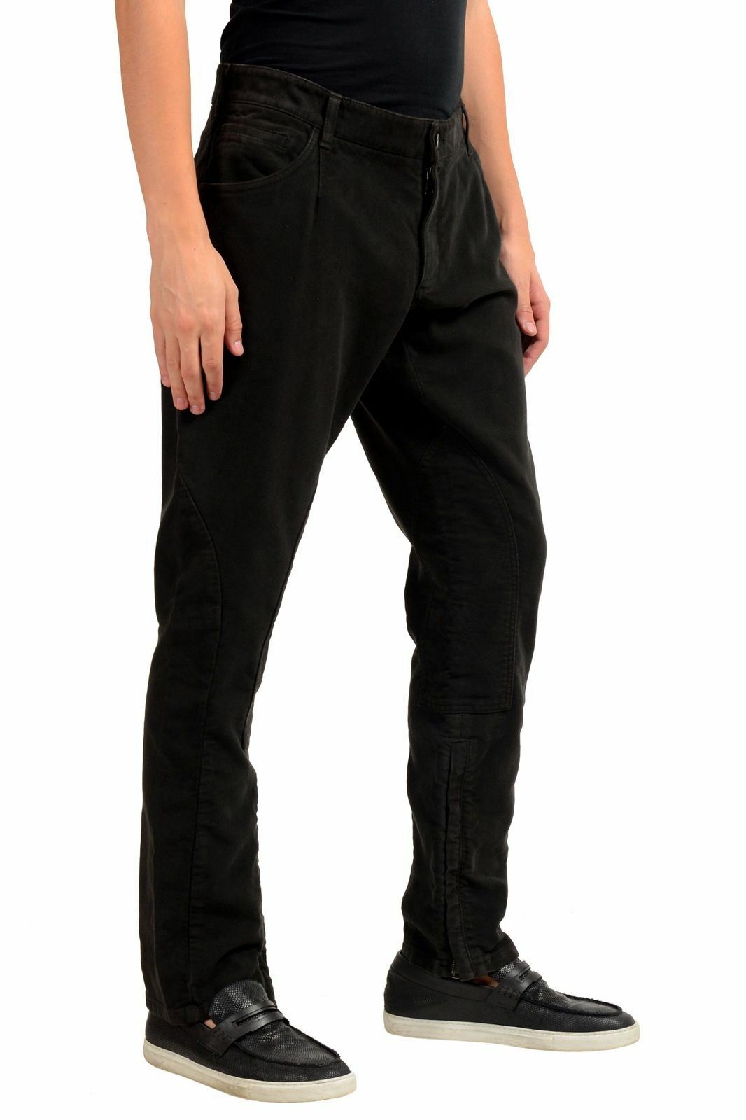 Dolce & Gabbana Men’s Brown Zip Up Casual Pants Size 28 30 32 34 36
