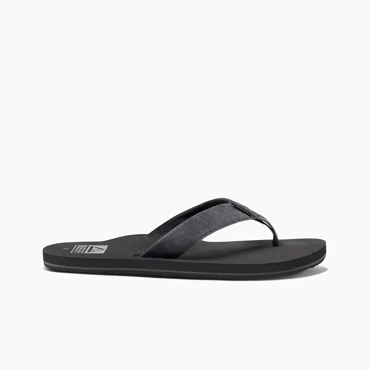 REEF Twinpin Black Flip Flop Thong Slip On Sandals RF002915BK2