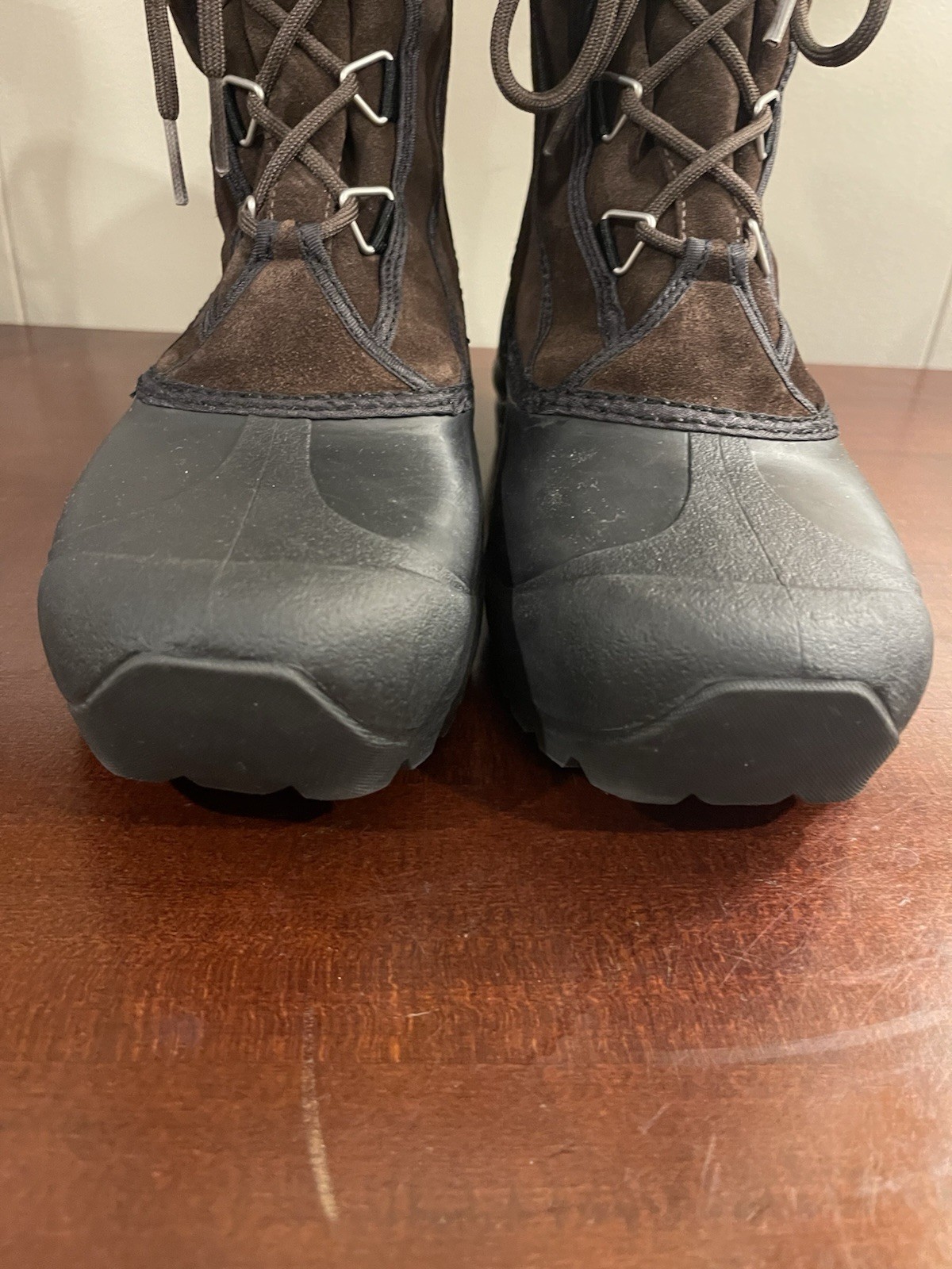 Sorel Thinsulate Women’s Size 9 Brown Suede Fleece Lining Snow Boots NL1579-248