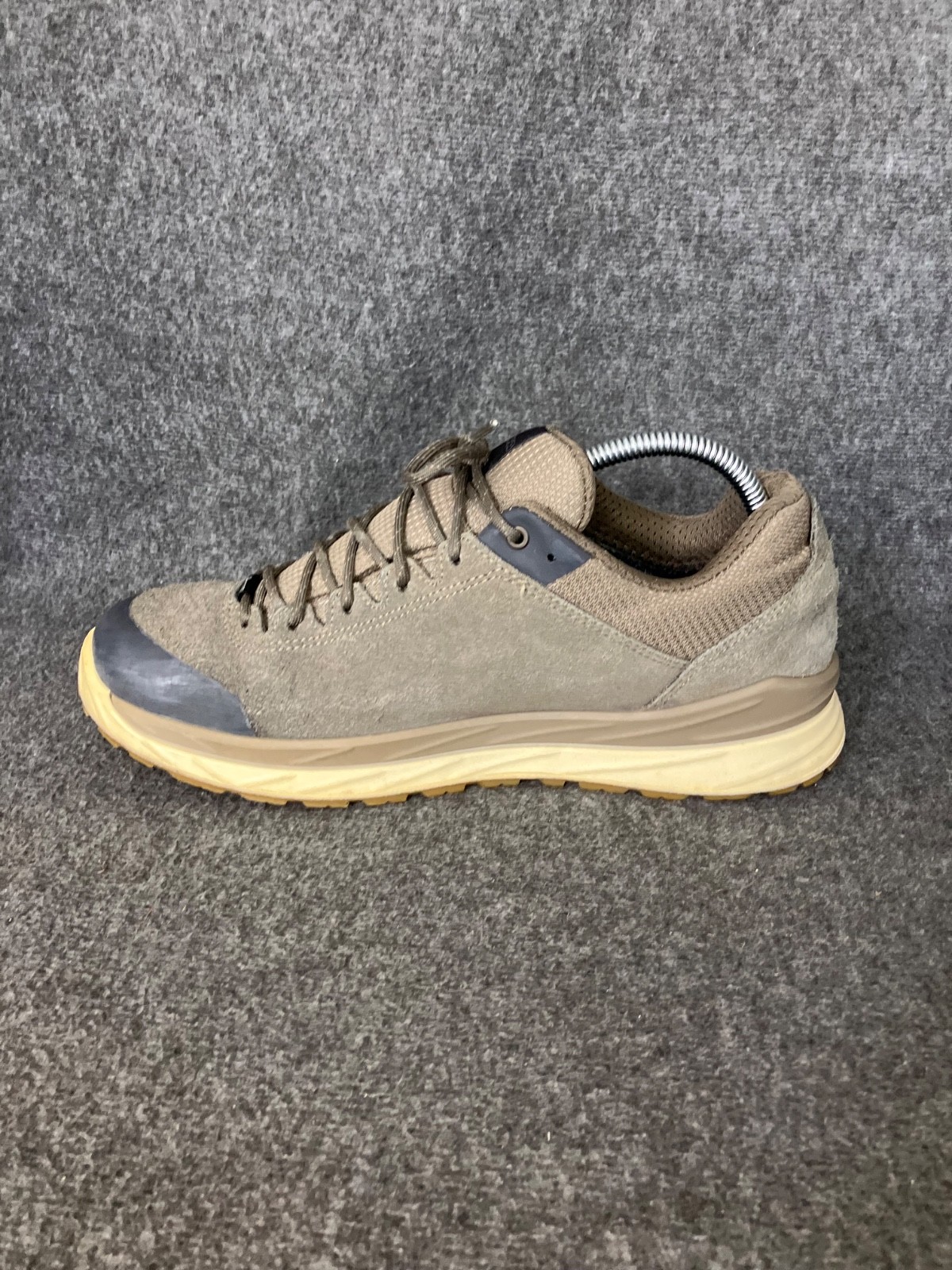 Lowa Malta GTX Lo Mens 9.5 Brown Suede Sneaker Hiking Gore-Tex Waterproof 310545