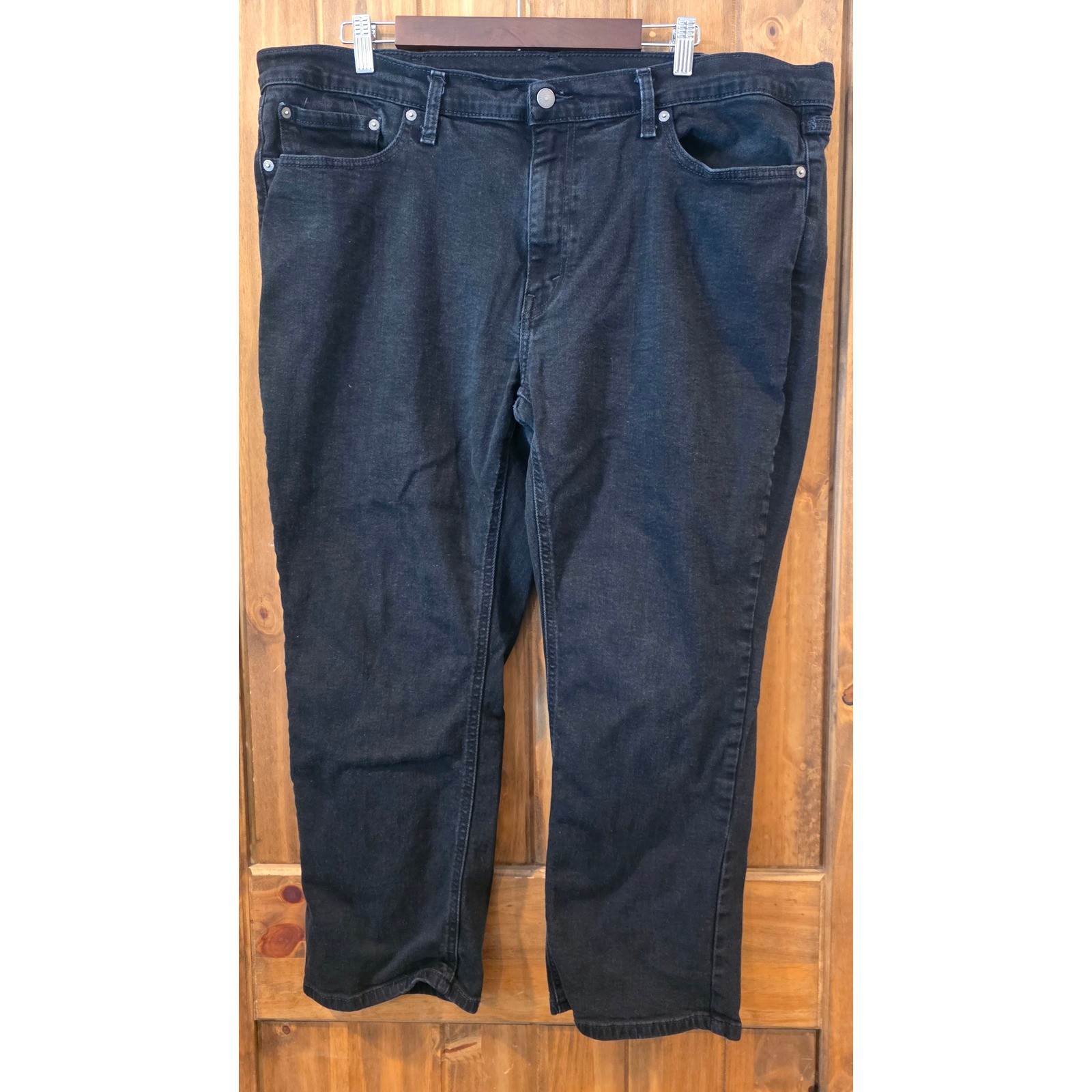 Levi’s 541 Athletic Taper Jeans Mens 44×29 Black Excellent Denim Pants