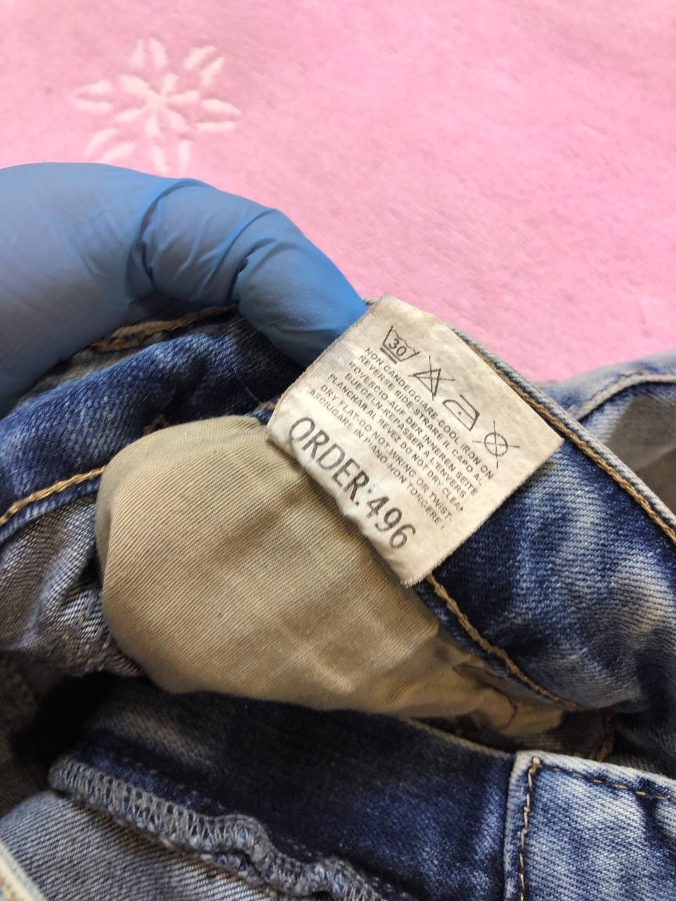PHILIPP PLEIN COWBOY Wash Denim Jeans Size 27