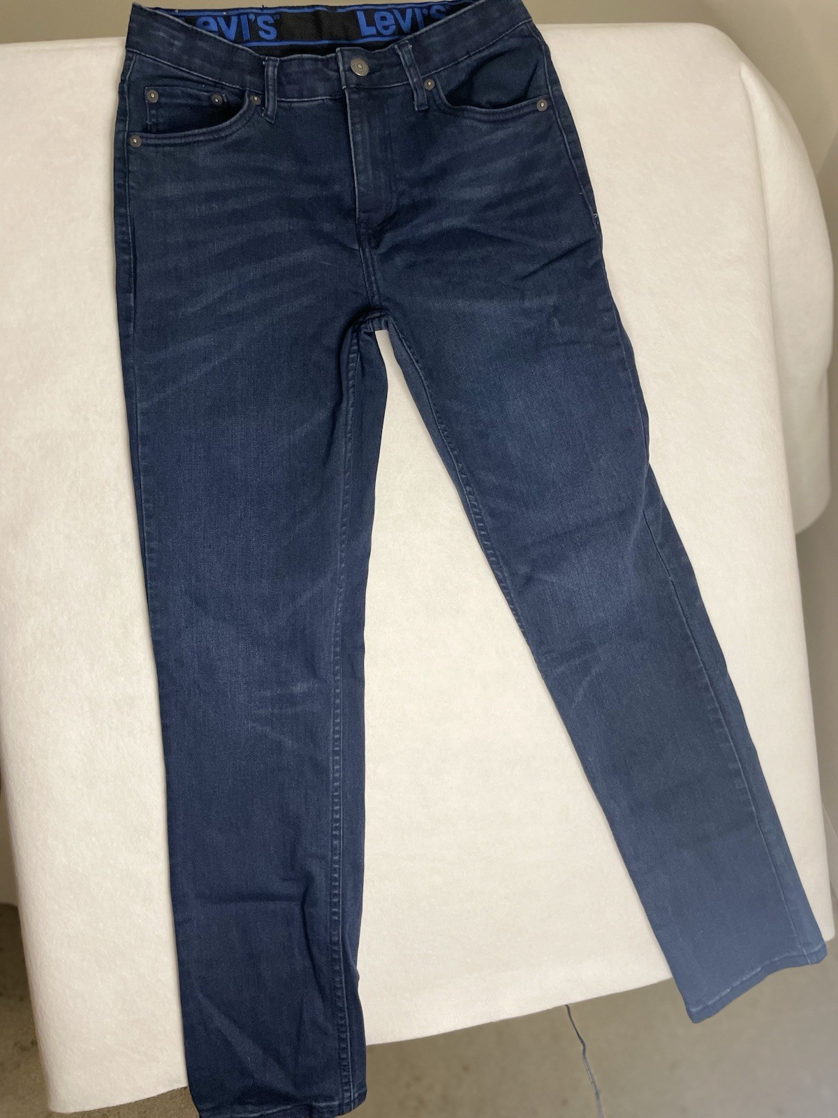 Boys Levi’s 502 Regular Tapered Jeans | Size 16 Reg (28 x 30) | Dark Wash