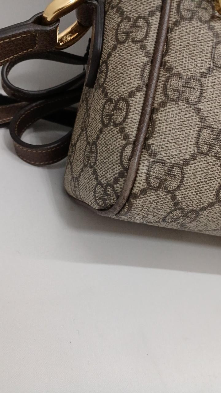 GUCCI GG Supreme Ophidia Model Inner Stains Corner Scuffs Present