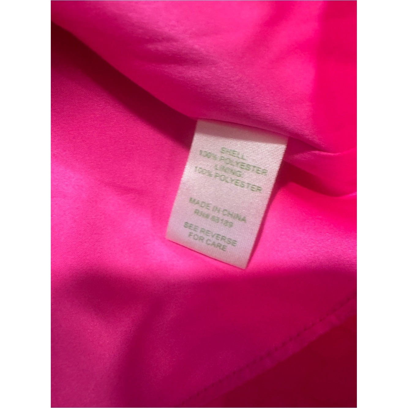 Lilly Pulitzer Hot Pink Strapless Floral Eyelet Dress Y2K Homecoming Dress sz 2