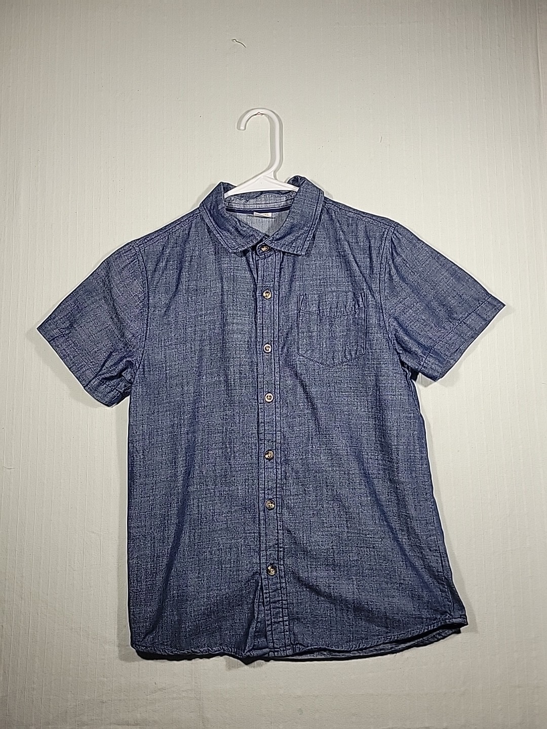 Crazy 8 Boys Denim Shirt Large 10-12
