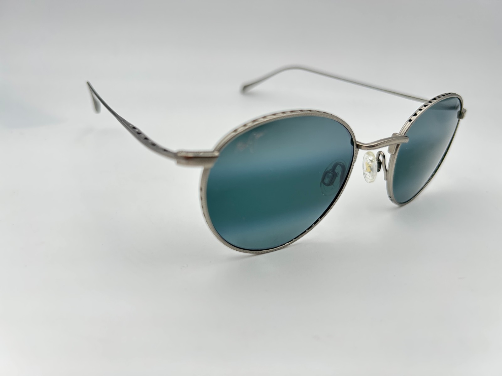 MAUI JIM Polarized Sunglasses MJ 757 17M North Star Matte Silver Grey NIB
