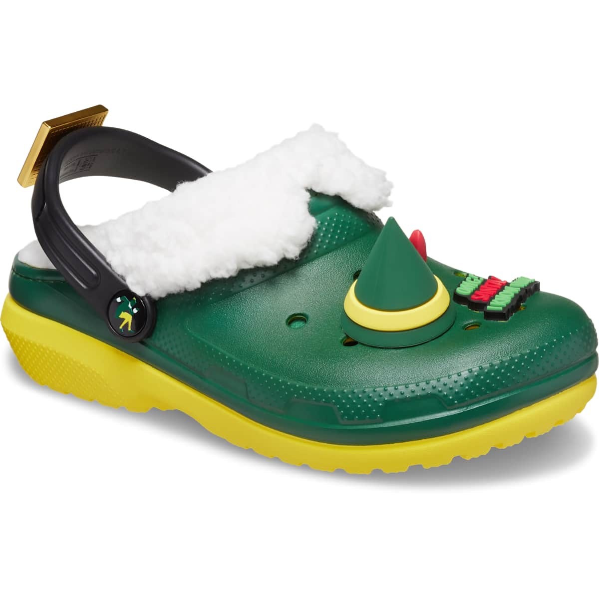 Crocs Kids Elf Classic Lined Clog Slippers
