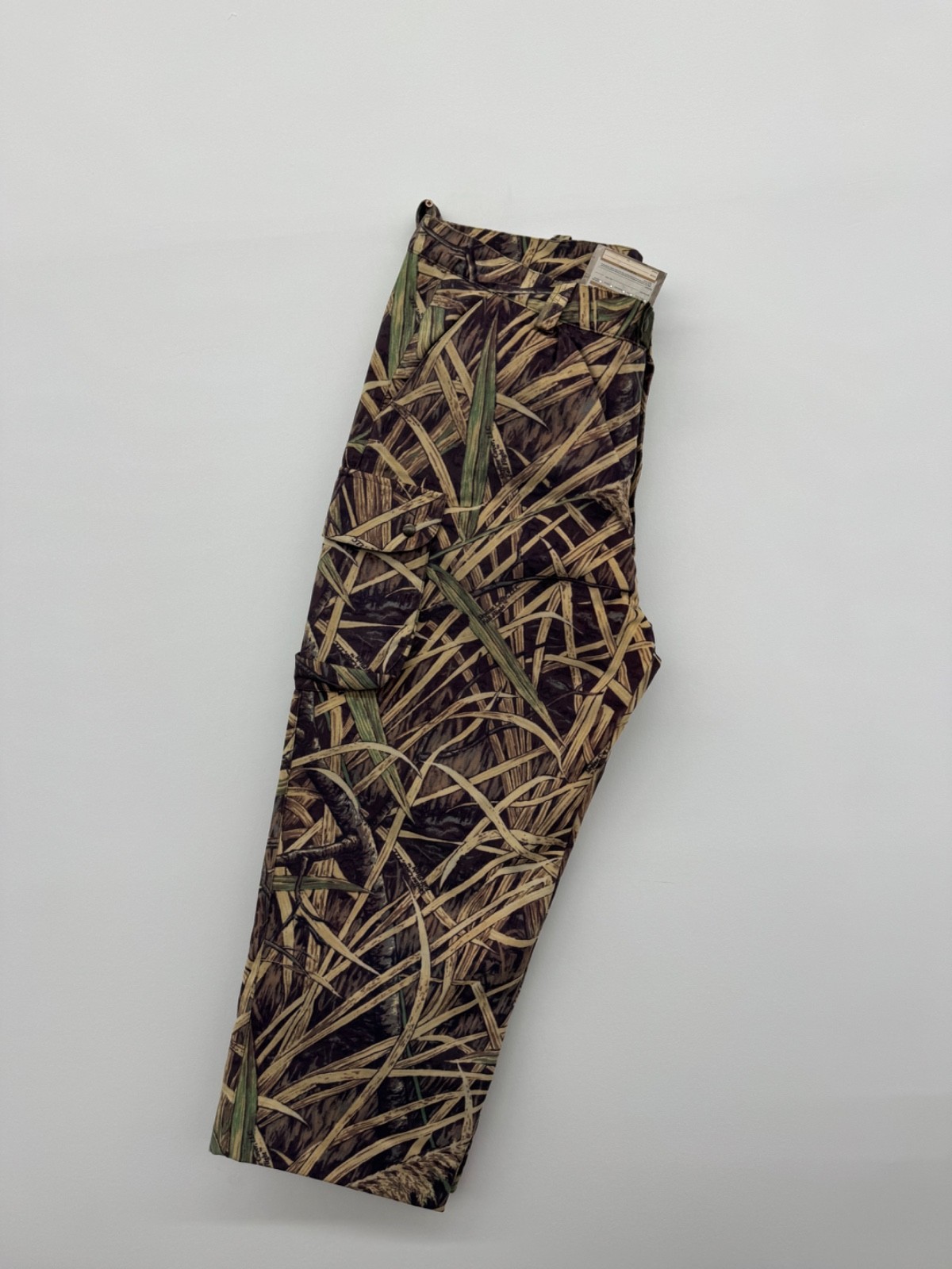 Morinoli Maurizio Men’s Cargo Pants 40×25 Green 100% Polyester Trousers NWT
