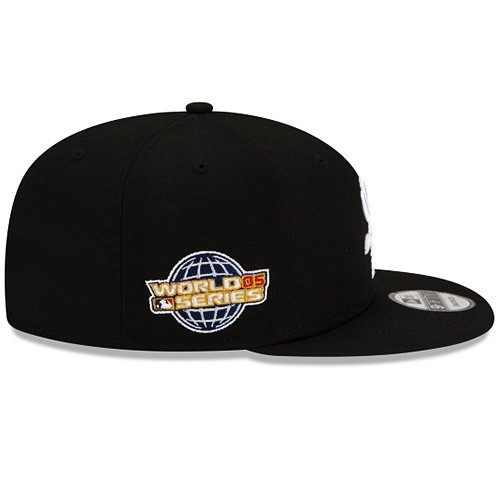 New Era Chicago White Sox Fitted Hat MLB 2005 World Series Side Patch Gray U V