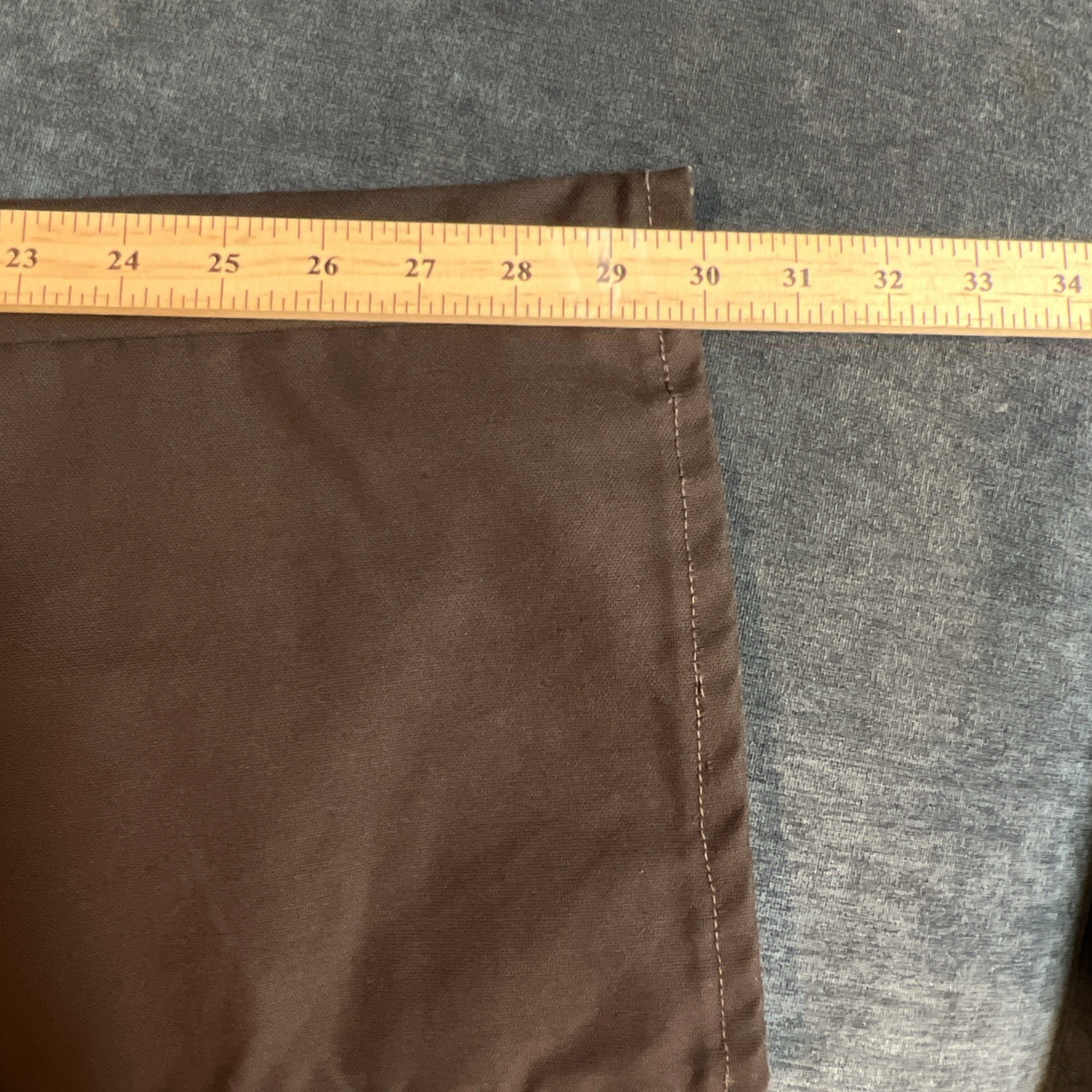 1620 Single Knee Utility Work Pant 46×30 Brown Cordura Stretch Canvas USA Made