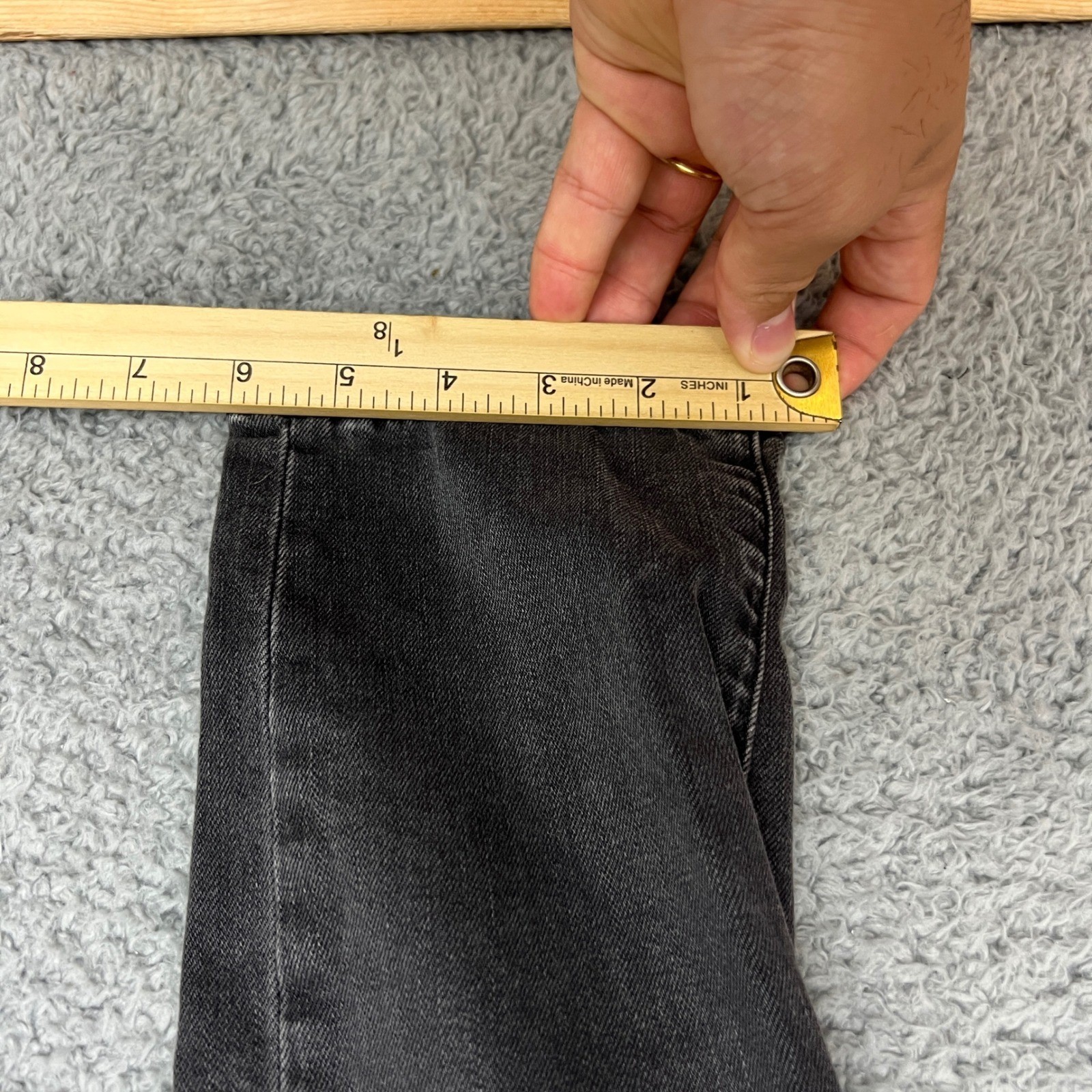 J.Crew Slim Jeans Mens 30×32 Grey Excellent Flex Stretch Denim Faded Wash