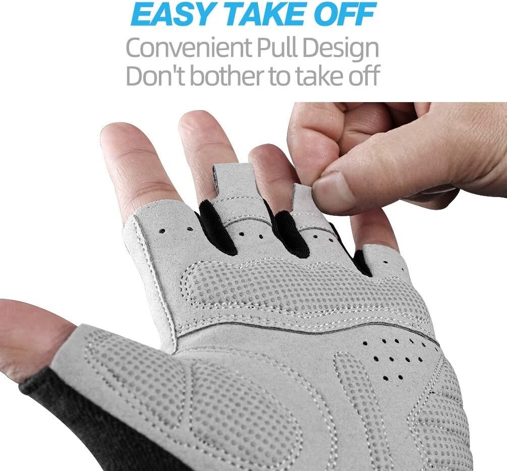 ROCKBROS Cycling Gloves Touchscreen Full/Half Finger Gel Pad Mountain Bike Glove
