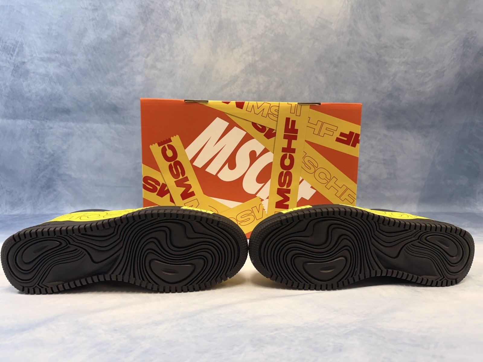 MSCHF-007 TAP 3 MSCHF X Men’s Shoes Black Yellow Size 8 NEW