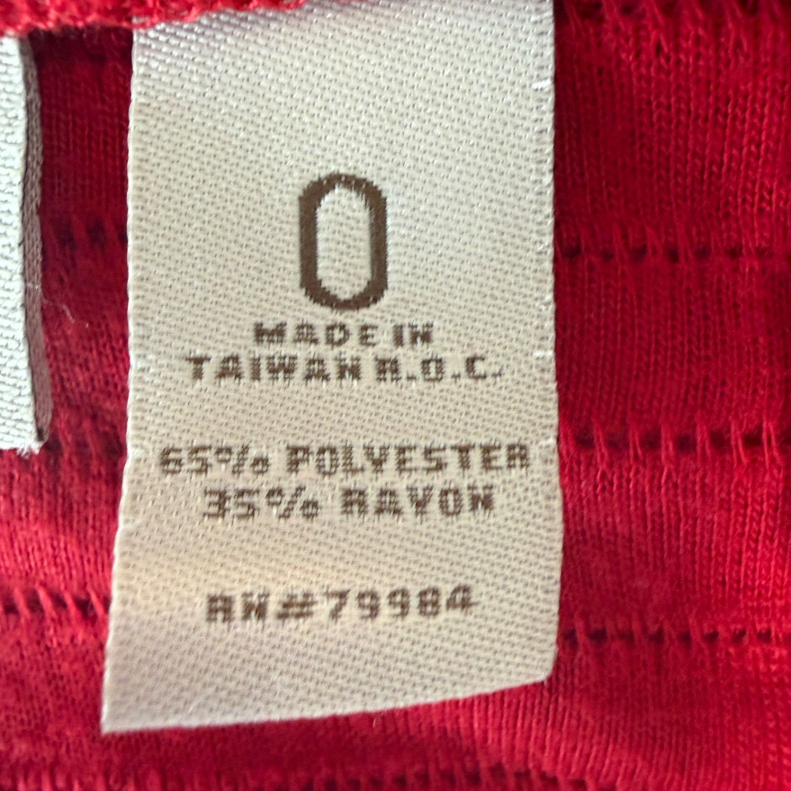 Chico’s Easy Wear Red Lightweight Open Cardigan Size 0 (Small/Medium)