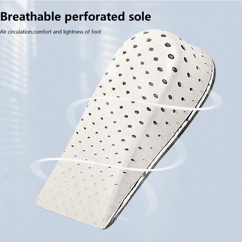 1 Pair 2/3/4CM Breathable Cushion Heighten Shoe Pad Invisible Height Increase In