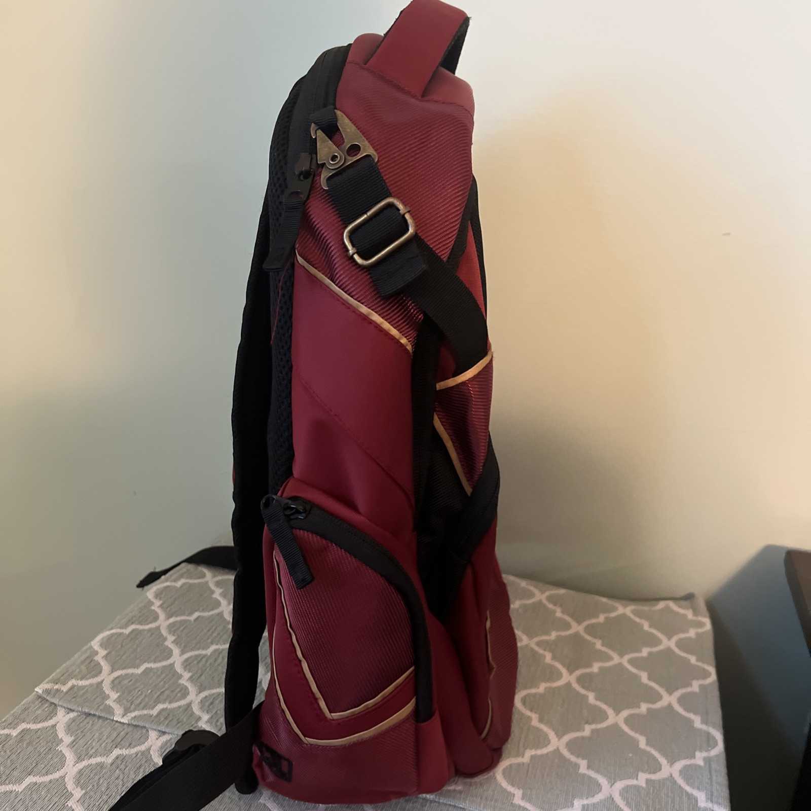 2018 Justice League/Dc Comics The Flash Tactical Style Laptop Backpack NWOT