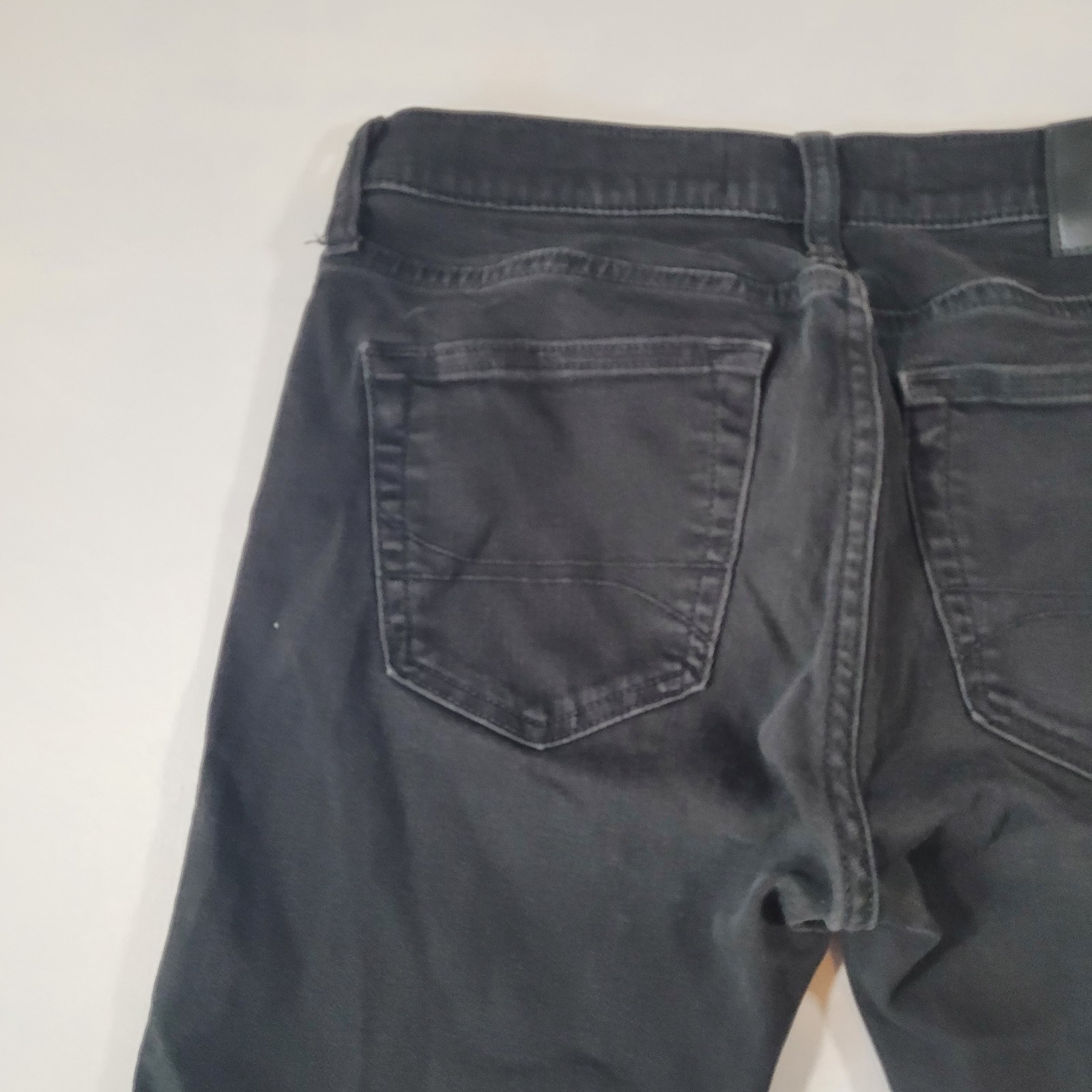 Hollister Super Skinny Jeans Men’s 30×30 Faded Black Advanced Stretch Denim