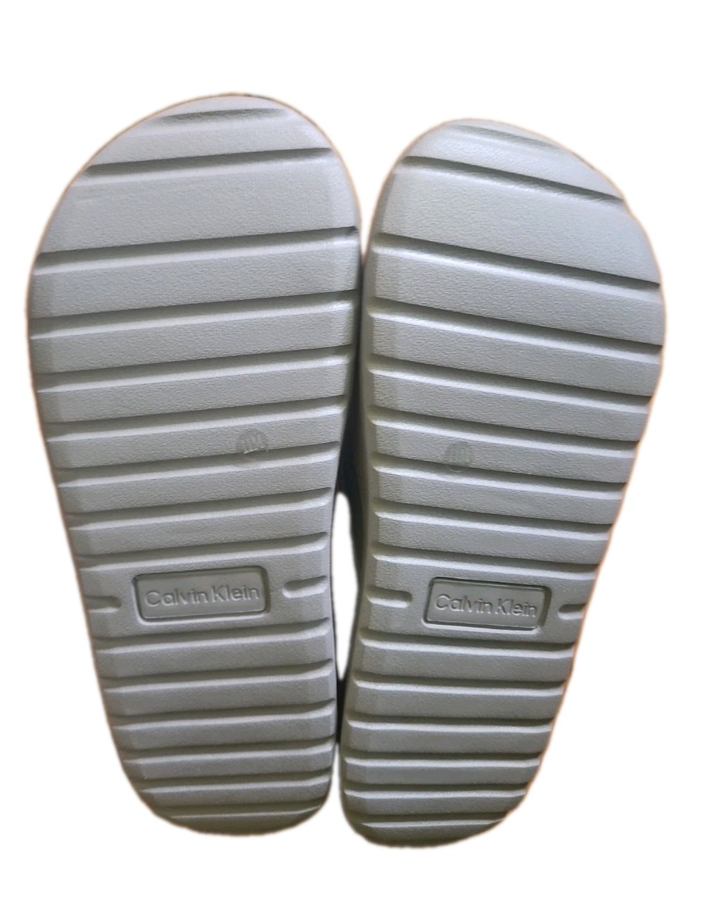 Calvin Klein Men’s CMMILORN-M Slip-On Slide Sandals Medium Naturall SZ 11 New