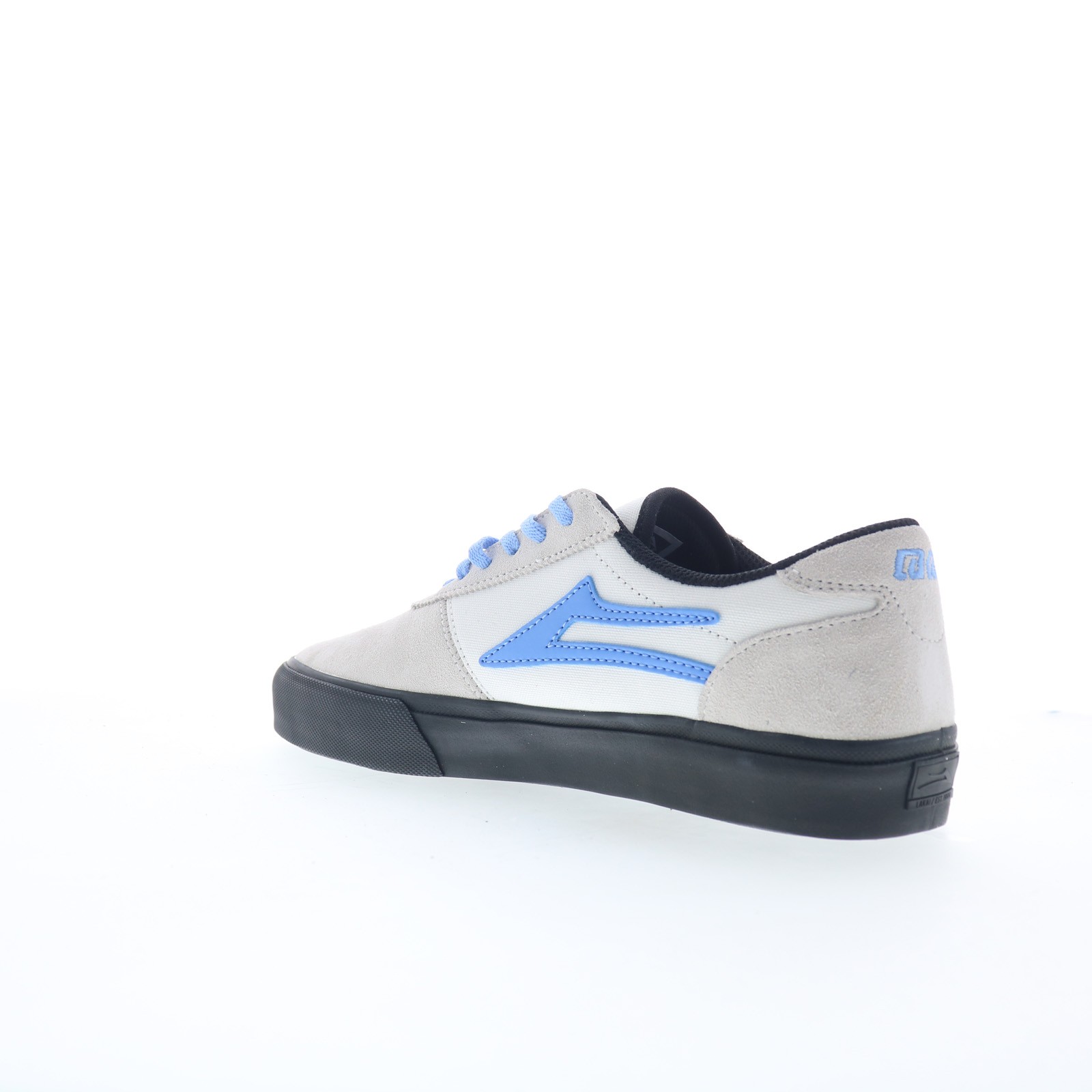 Lakai Manchester Mens White Suede Lace Up Skate Inspired Sneakers Shoes
