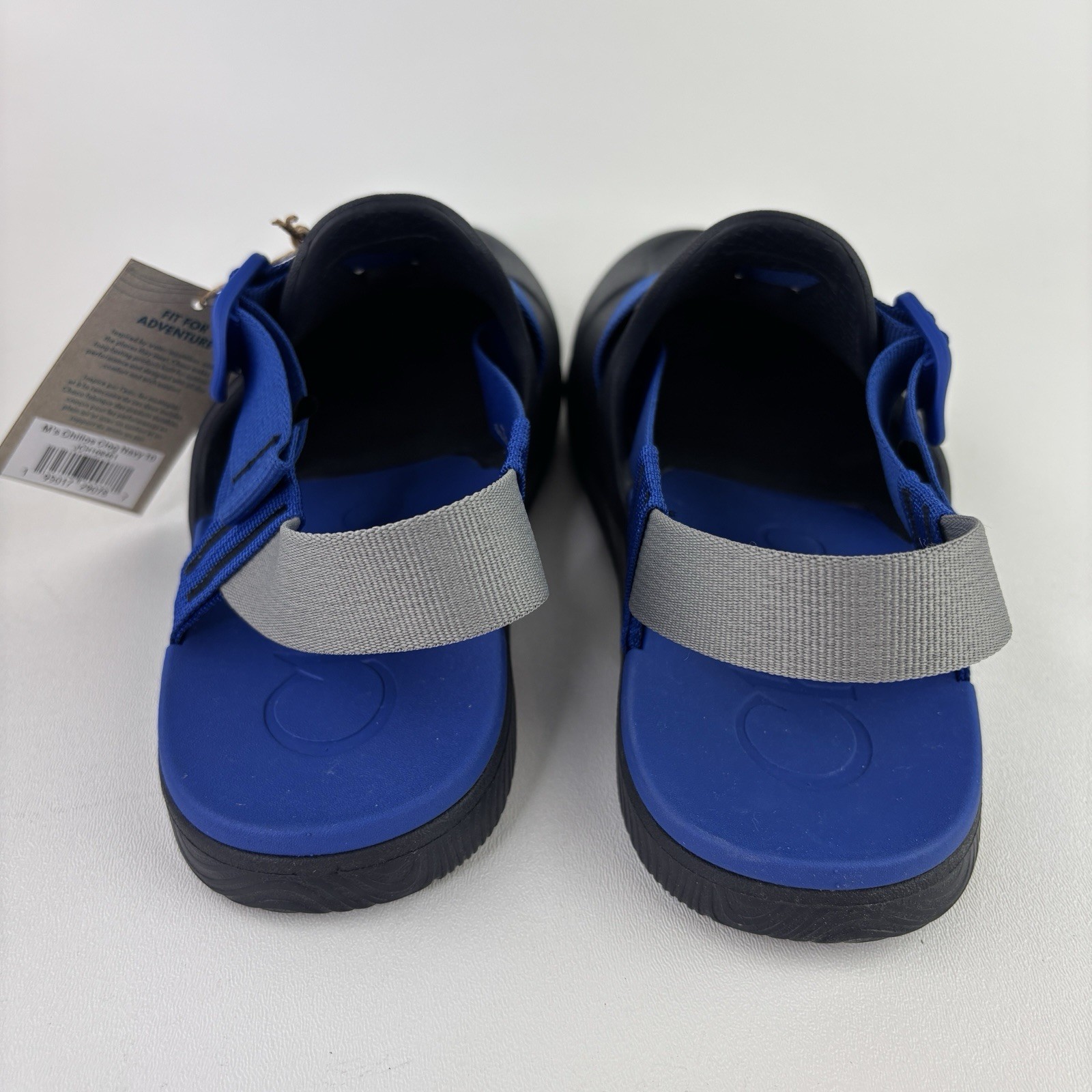 Chaco Mens Sz 10 Chillos Clog Comfort Sandal Navy Marine JC108461 NEW in Box