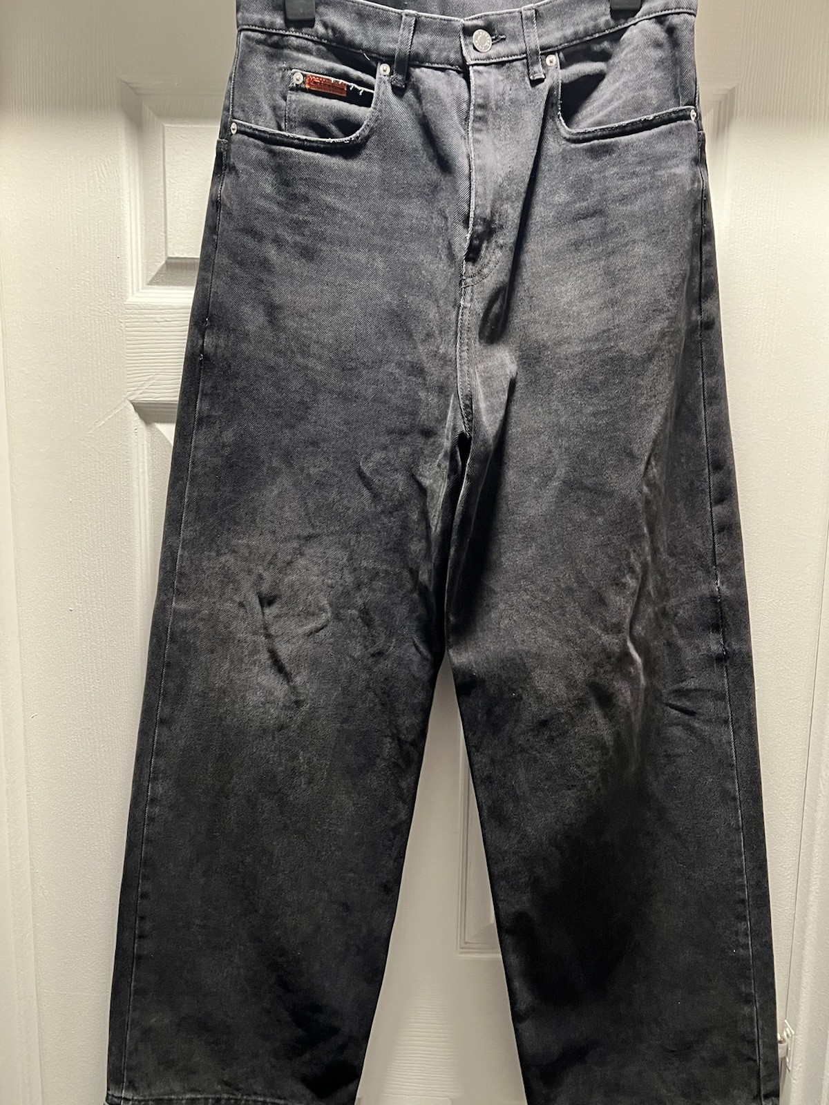 Martine rose Washed Black Cowboy Jeans