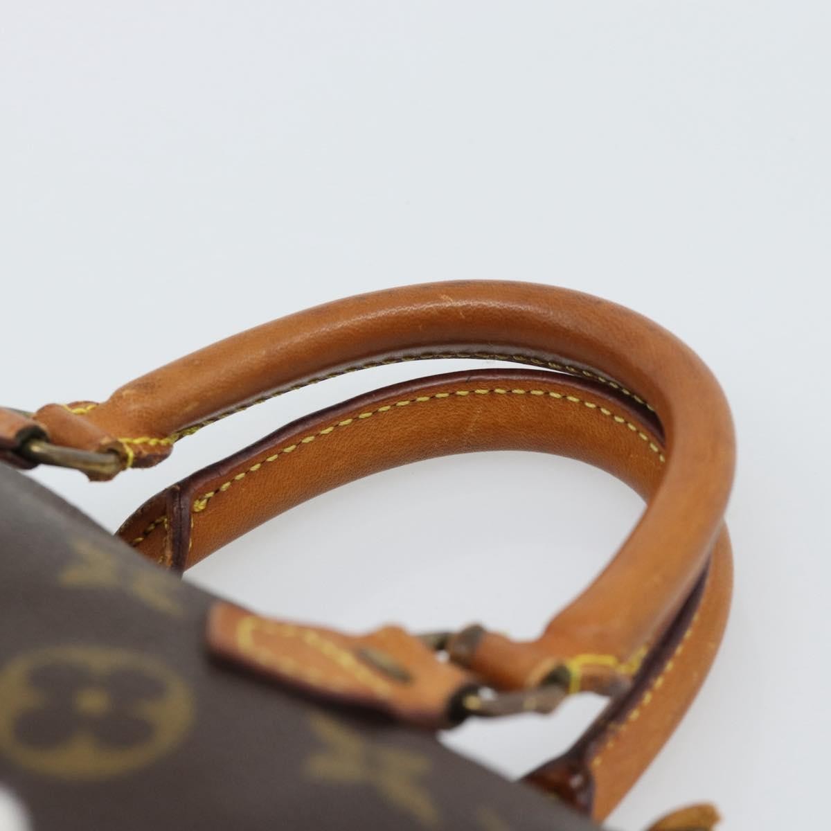 LOUIS VUITTON Monogram Mini Speedy Hand Bag M41534 LV Auth 195228