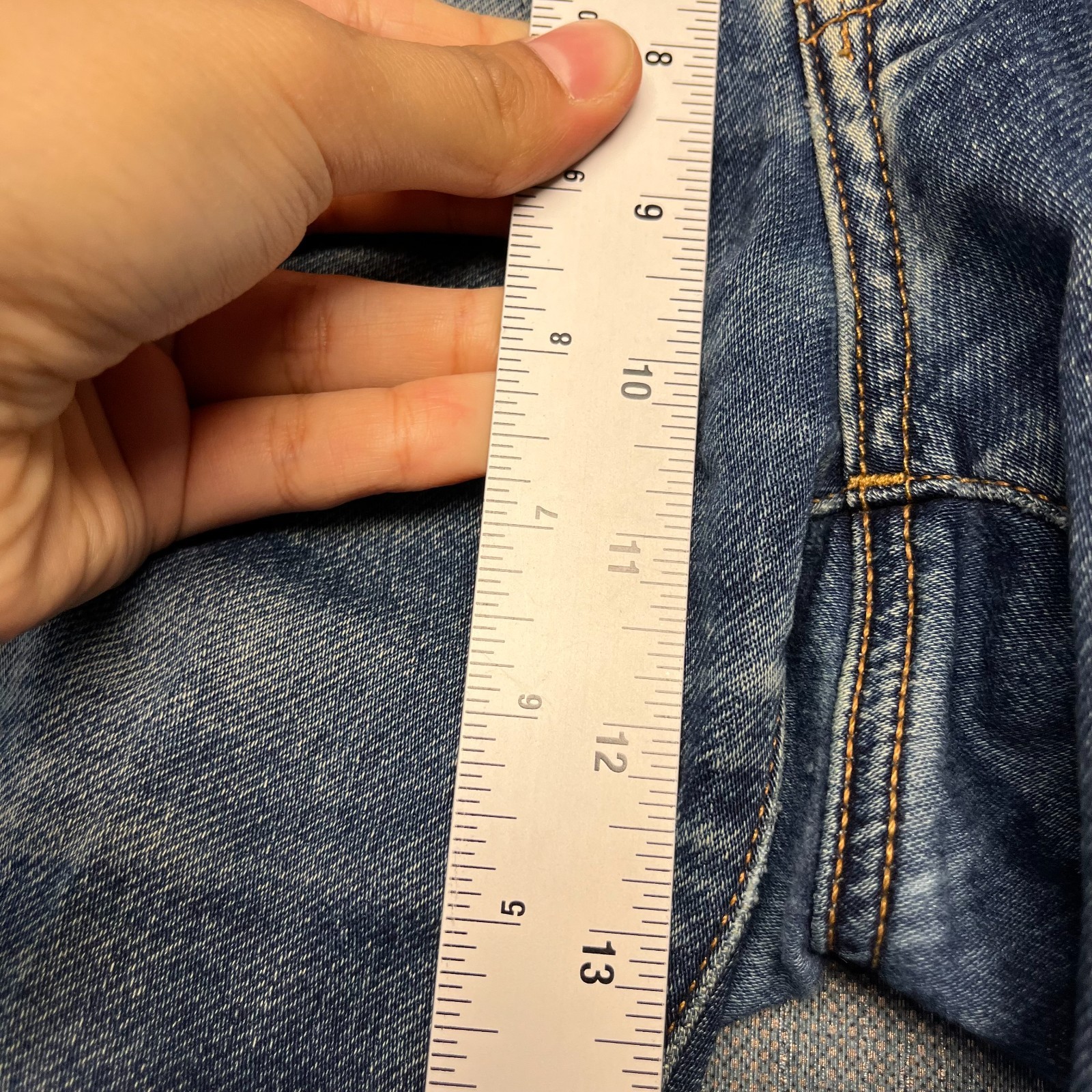 American Eagle Men’s Jeans Size 34×36 Blue Next Level Flex Denim Slim Straight