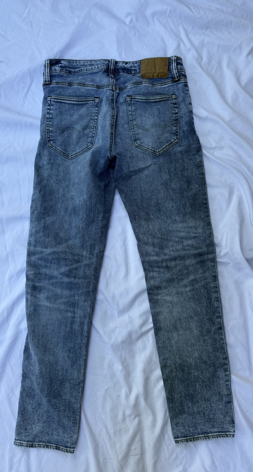 American Eagle Cozy Airflex Athletic Jeans Men’s 31×34 Blue Denim