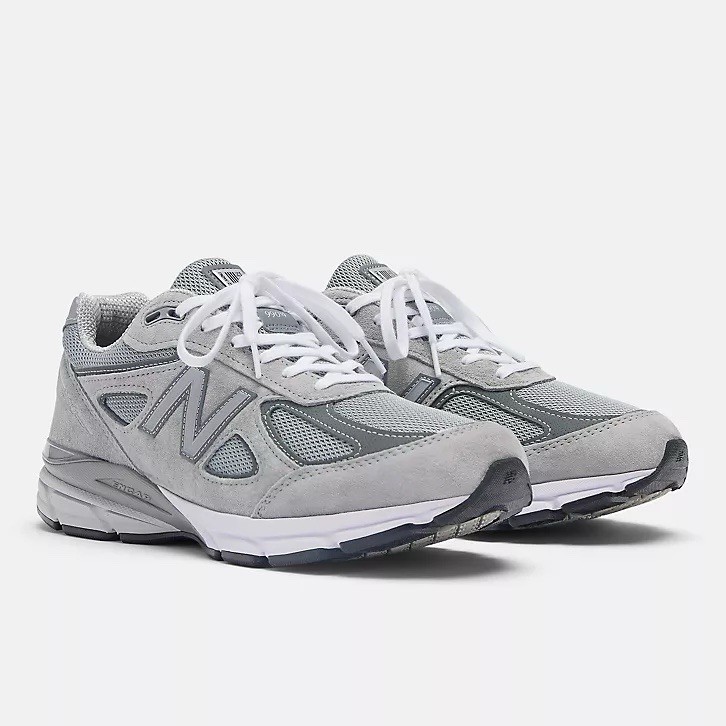 New Balance 990 v4 Sneakers Made in USA Grey Silver U990GR4 6 Men’s Size 7.5-13