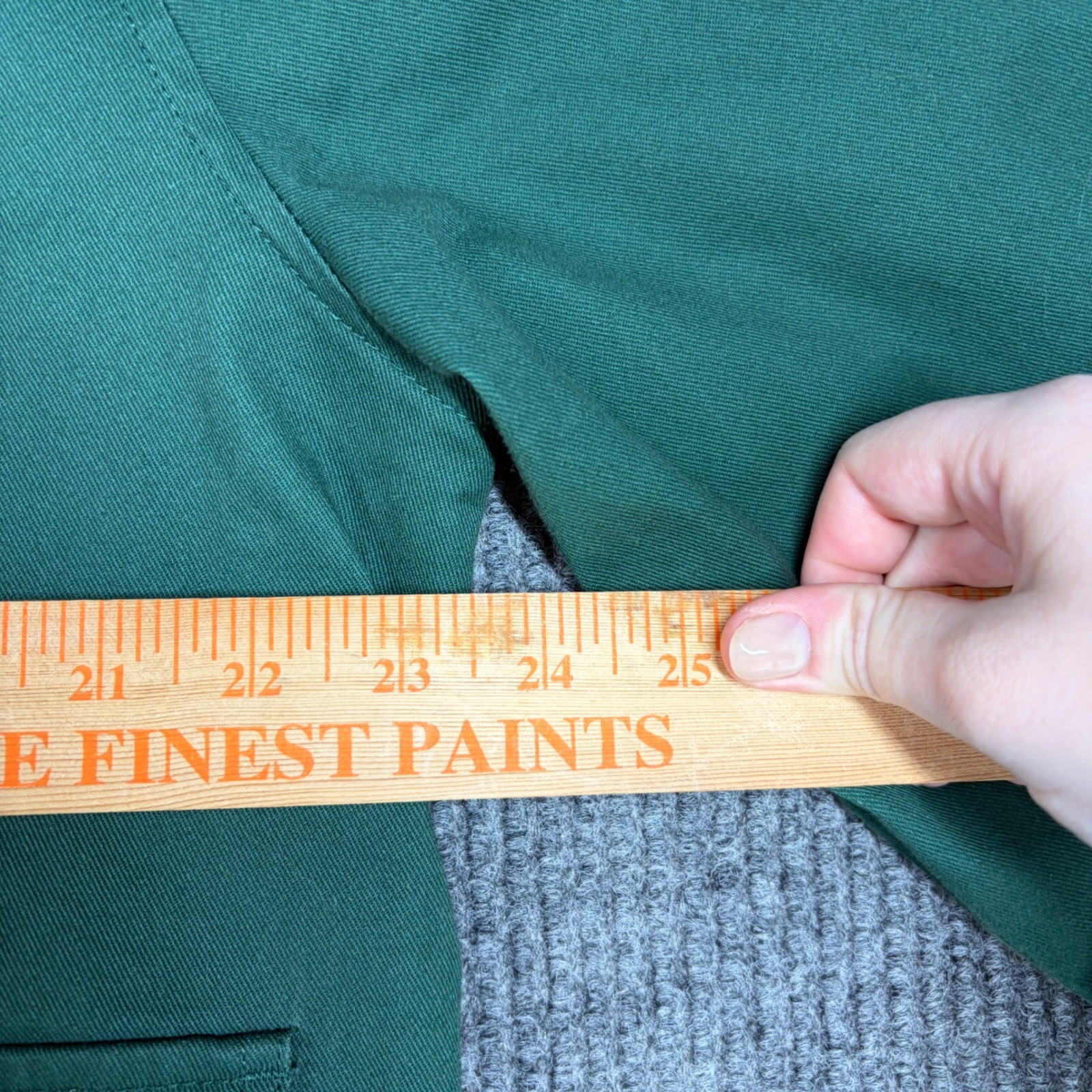Brixton Dillinger Jacket Mens XL Green Full Zip Standard Fit Workwear Canvas