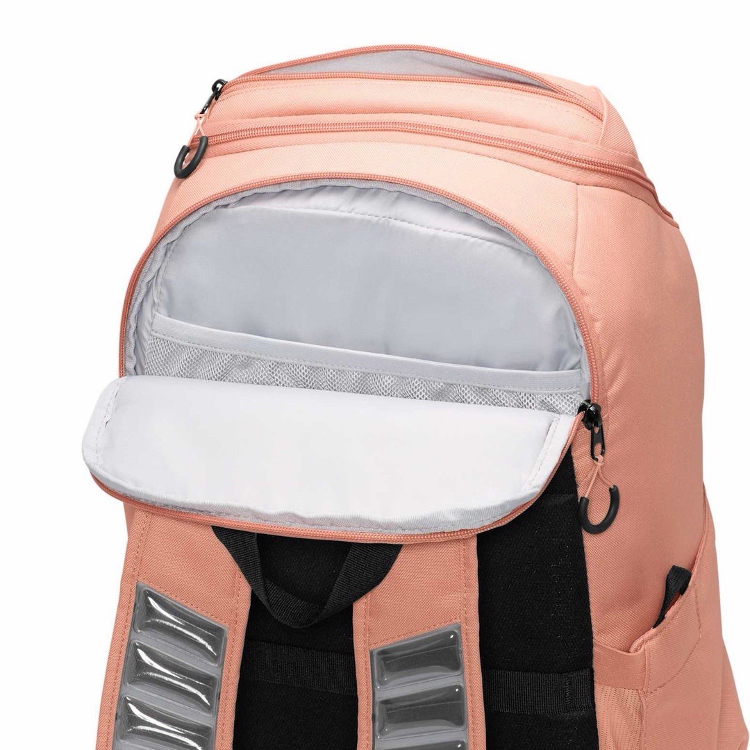 Nike Varsity Elite School Backpack (32L) Rose Gold Pink Black HM9965-688 New