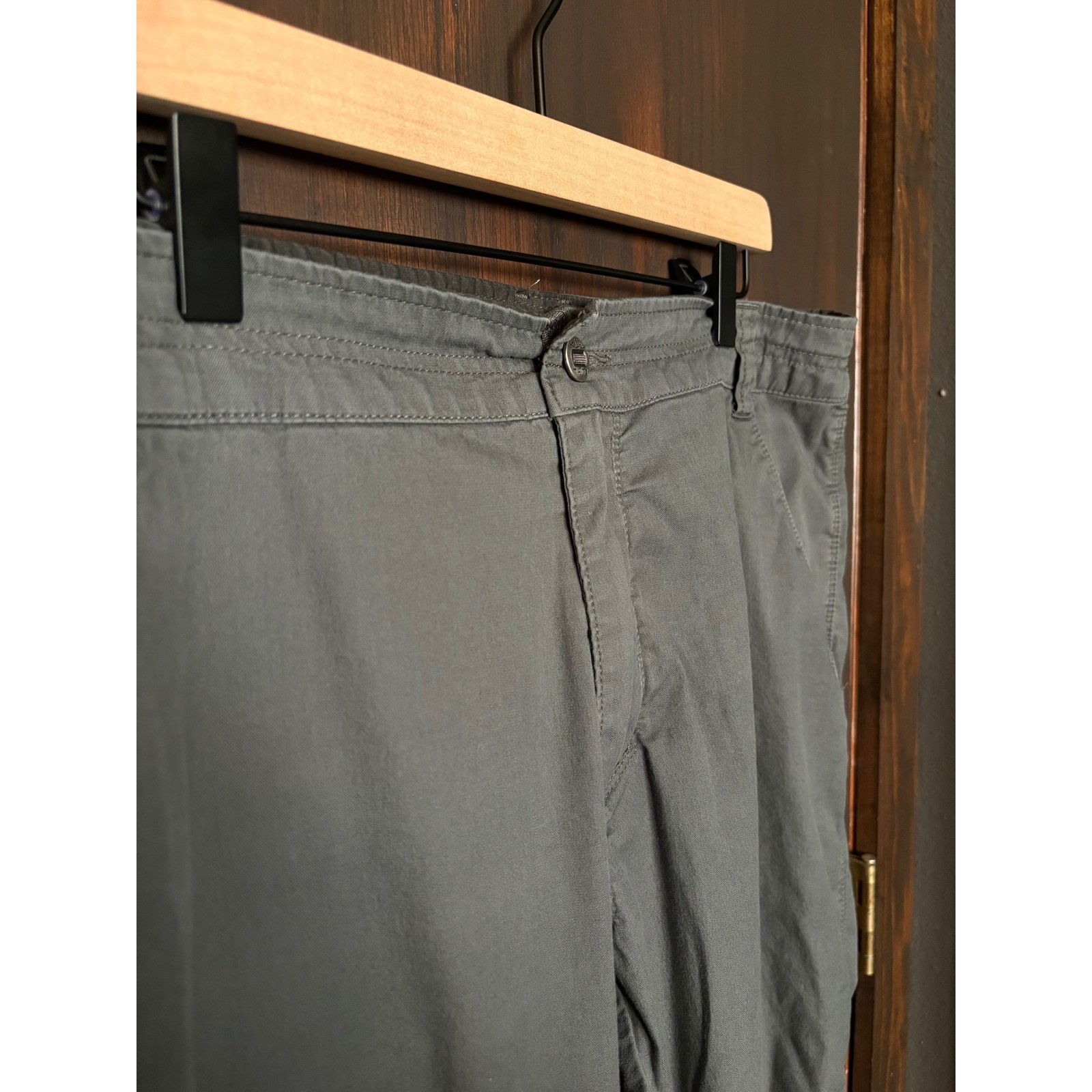 Kuhl Resistor Lite Chino Pants Mens 36×34 Grey Xkanvas Stretch Hiking Commuter