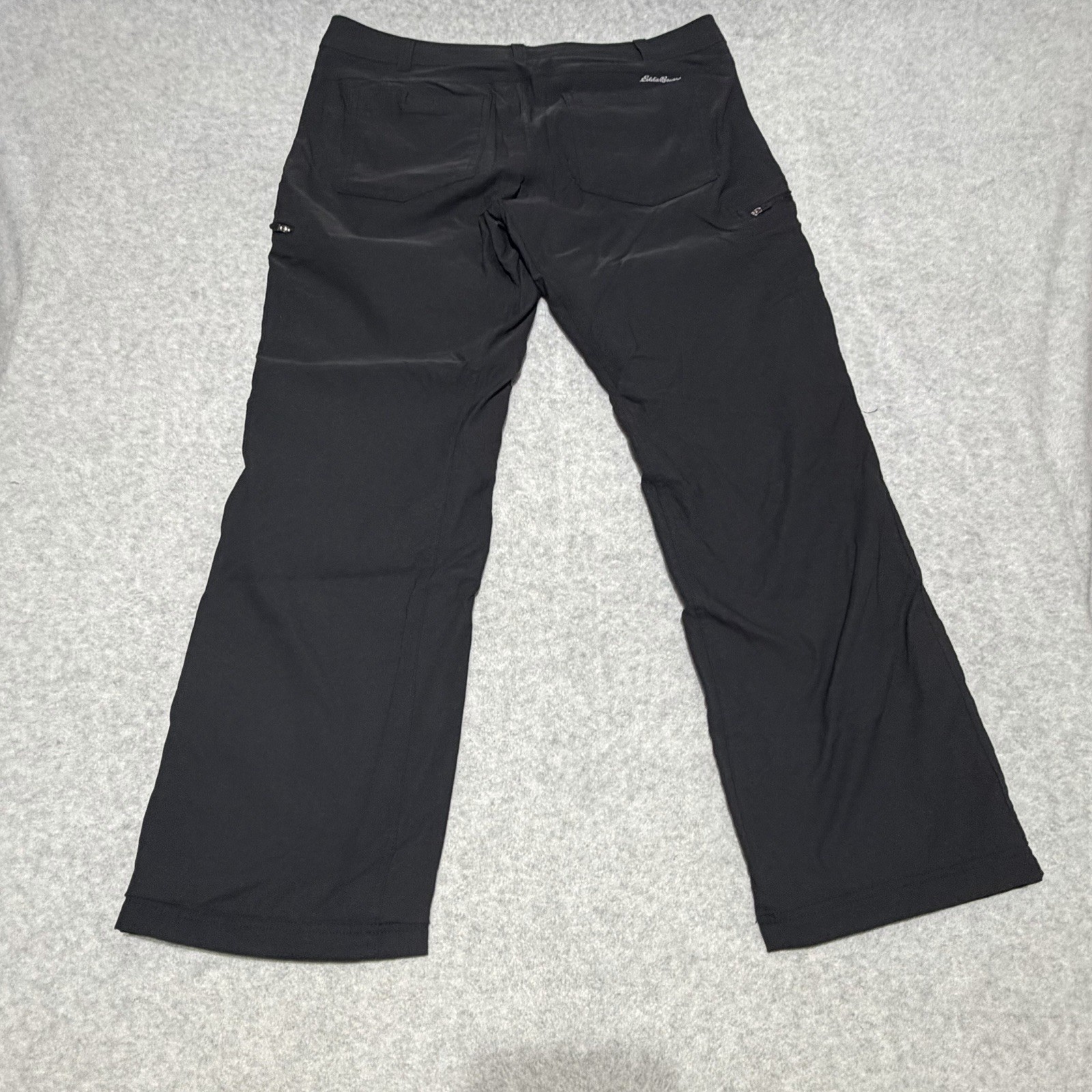 Eddie Bauer Mens First Ascent Guide Pro Lined Hiking Pants 38×32 Black